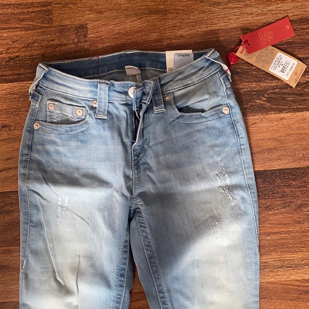 True Religion jeans - dull fading white